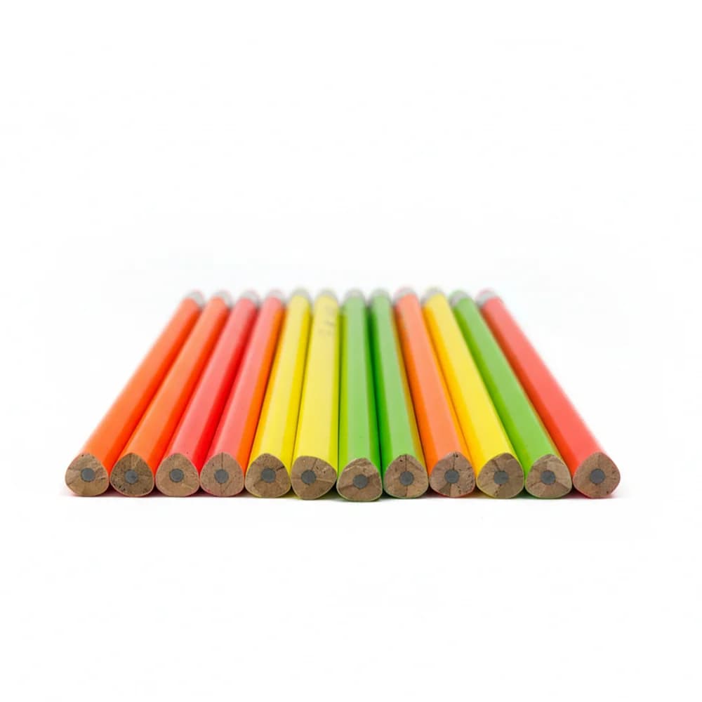 Shark Fin Triangular Pencils (Pack of 12)