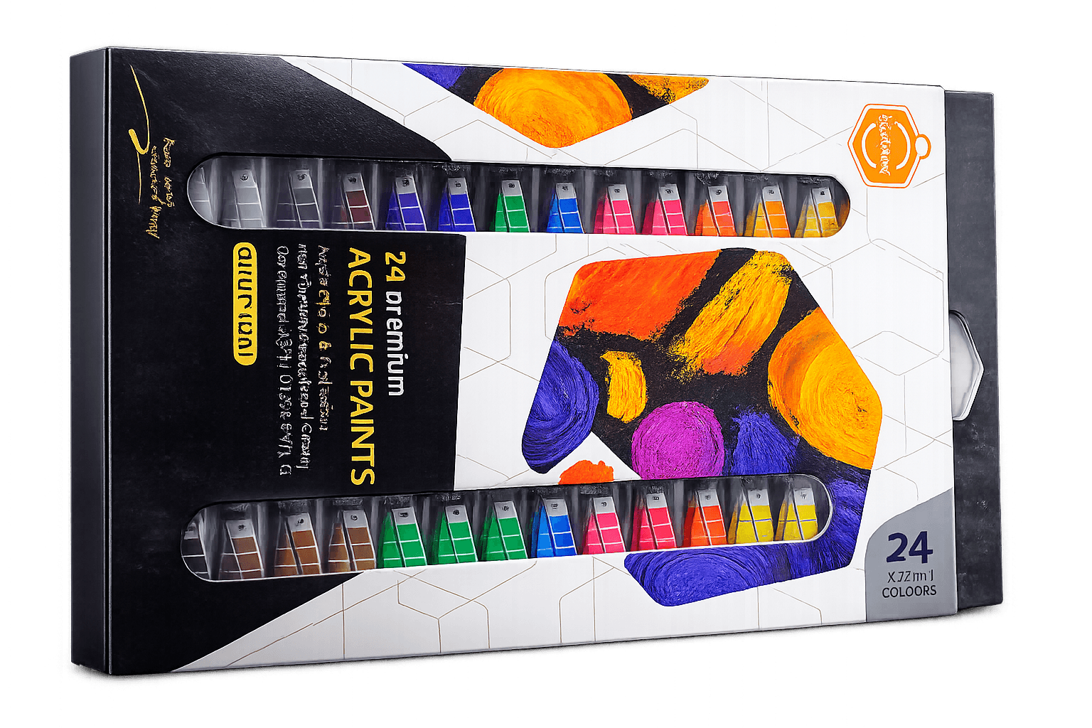 Acrylic Paints 12 Pieces
