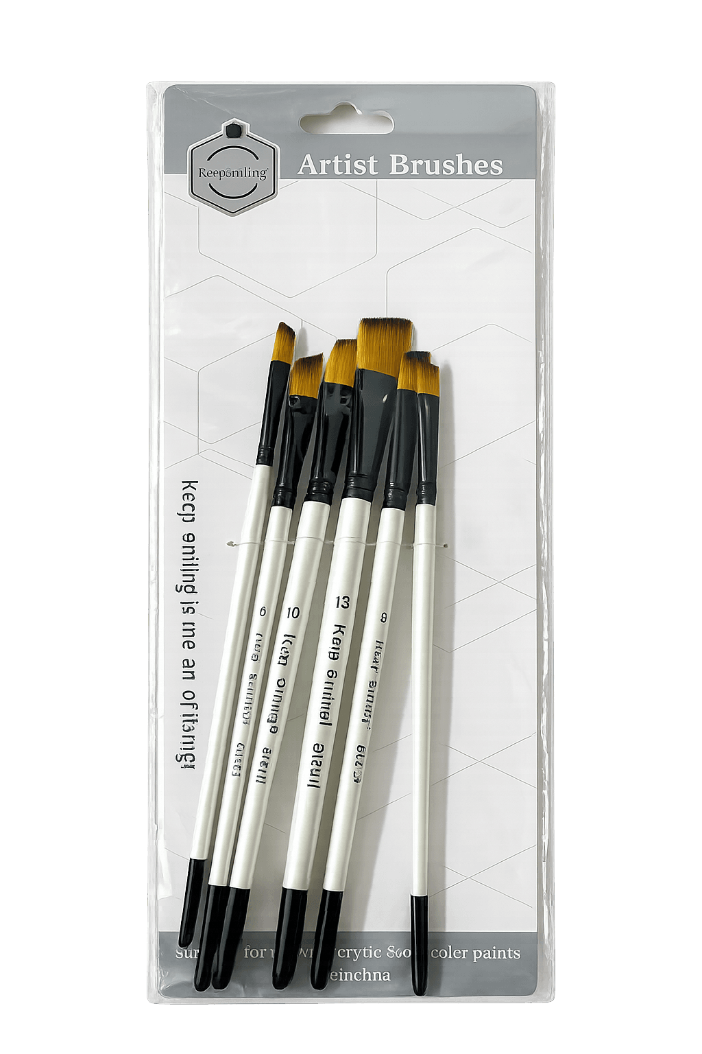 Artist Paint Brush Pack of 6
