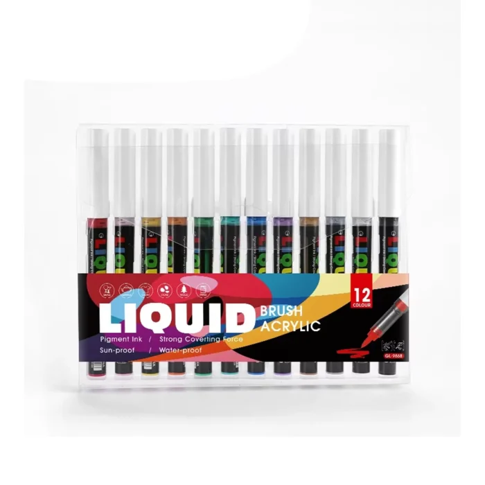 Liquid Brush Acrylic Markers