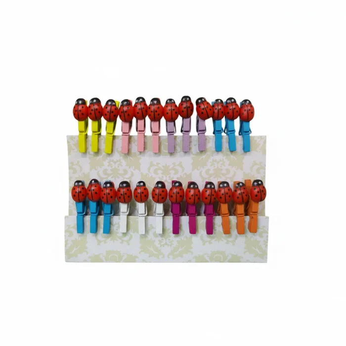 Ladybug Paper Clips