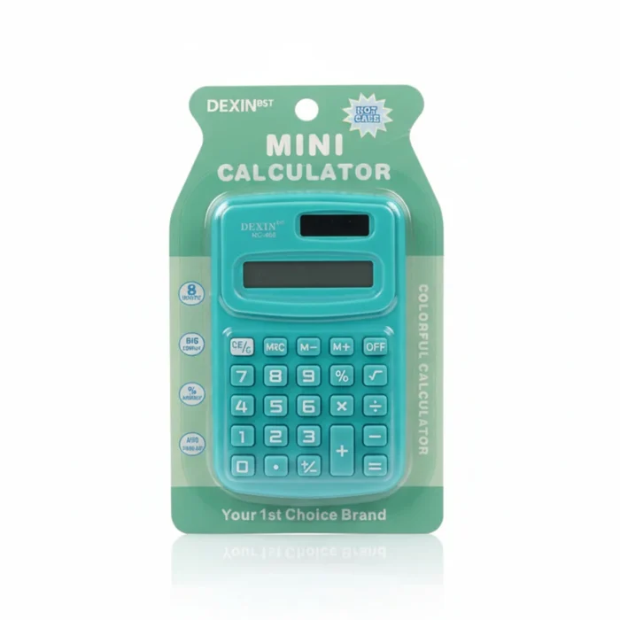 Mini Calculator (Blue)