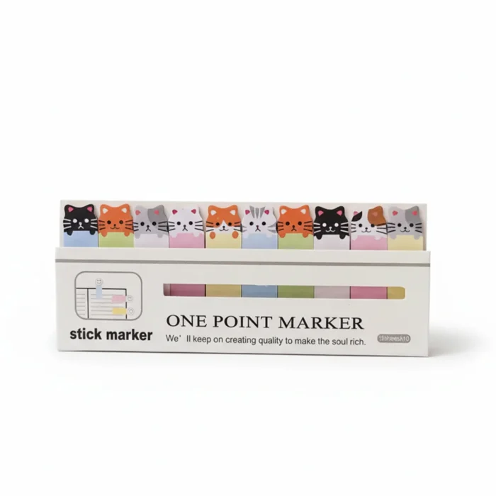 One Point Marker - Cute Cat Theme