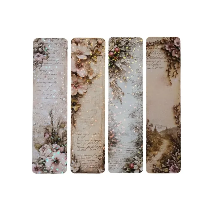 Vintage Landscape Bookmark (30 Pcs)