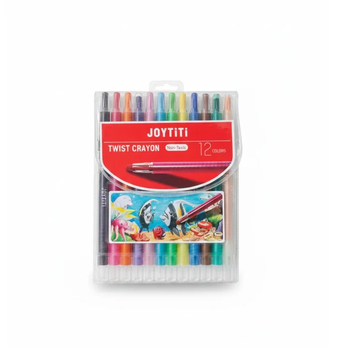 JoyTiti Twist Crayons (Pack of 12)
