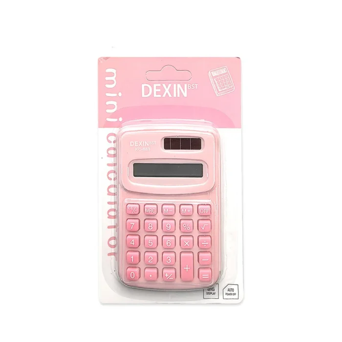 Mini Calculator (Pink)