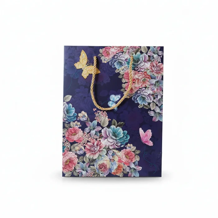Floral Print Gift Bag