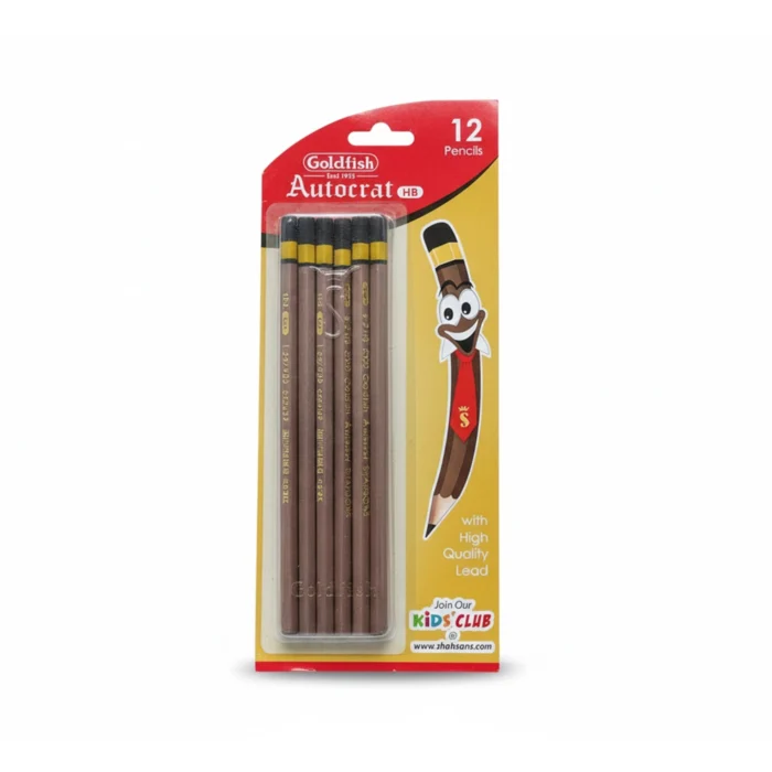 Goldfish Pencil - Brown Pencil (Pack of 12)