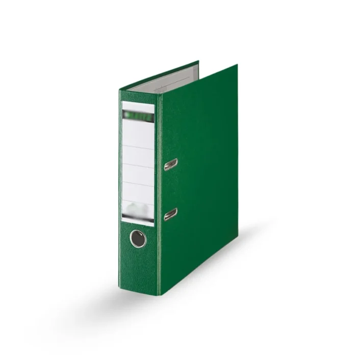 A4 Ring File Green